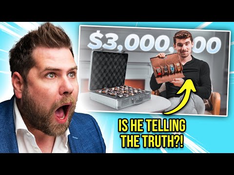 Видео: Эксперт по часам честно оценивает коллекцию часов Имана Гаджи стоимостью 3 миллиона долларов