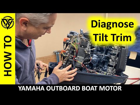 Видео: Сломанный механизм наклона подвесного мотора Yamaha — руководство по диагностике и устранению неи...