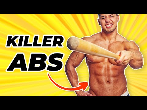 Видео: KILLER ABS (6 пакетов и тренировка плоского живота)
