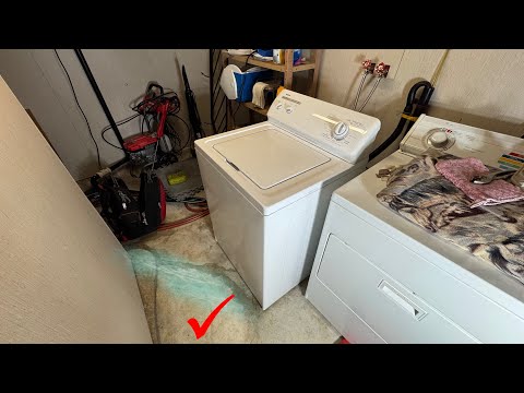 Видео: Стиральная машина Kenmore протекает снизу | Сливной насос стиральной машины Kenmore 3352293|110. ...