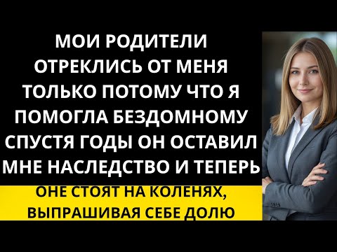 Видео: «Мои родители отреклись от меня за то, что я помогла незнакомцу, но его наследство лишило их дара...
