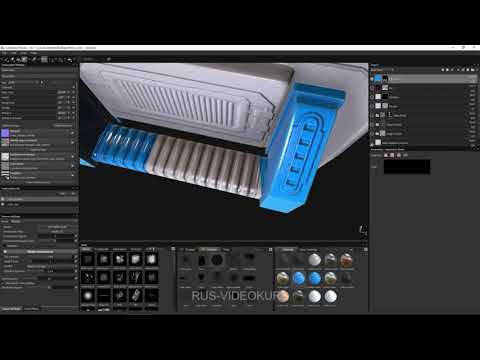 Видео: Substance Painter для новичков - полный курс: 11 - Маски