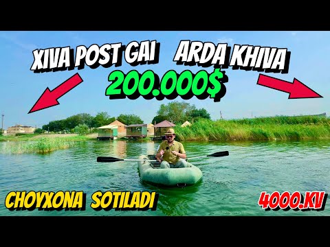 Видео: ХИВА ШАХАР🔥АРДА ХИВА ЁНИДА🔥ЧАЙХАНА СОТИЛАДИ🔥200.000$ ГАЛИШИЛАДИ 🤝✅