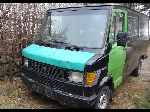 Видео: #Мерседес Т1 #Свап ОМ617 #Первый запуск