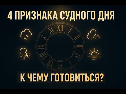 Видео: Главные признаки Судного дня