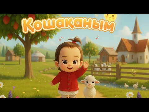 Видео: Қошақаным | Қошақаным қайда екен әні | Балаларға арналған ән | kids song