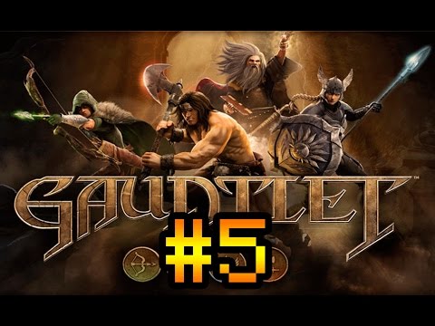 Видео: Кооперативное прохождение Gauntlet #5 [Маг идет к успеху!]