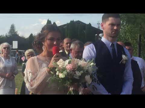 Видео: Люсьен и Збигнев (церемония бракосочетания в Польше)