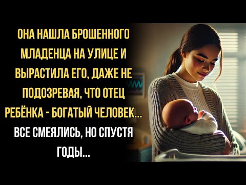 Видео: Она вырастила оставленного младенца, не зная о его богатом отце... Спустя годы...