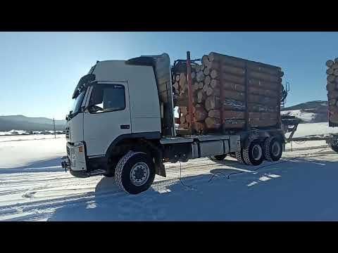 Видео: Лесовозный рейс VOLVO 6×6