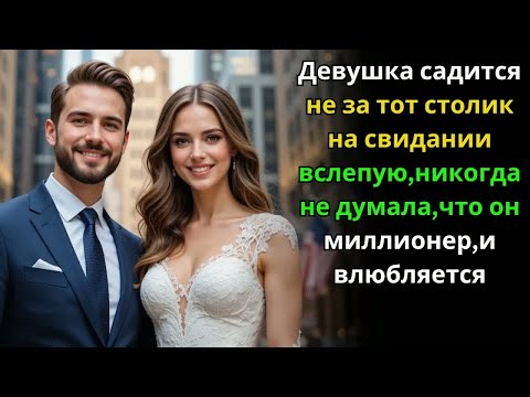 Видео: Девушка садится не за тот столик на свидании вслепую,никогда не думала,что он миллионер,и влюбляется