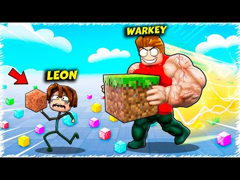 Видео: Леон екеумiз КАЧОК болып барын жедiк | Roblox @fendyyz