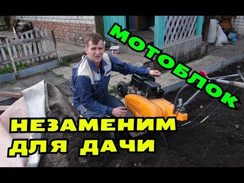 Видео: ОБЗОР МОТОБЛОКА PUBERT//ПАШЕМ ЗЕМЛЮ