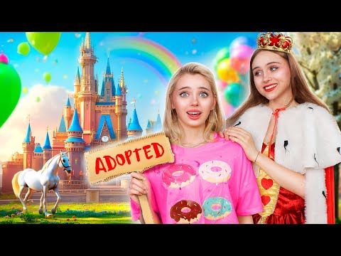 Видео: Меня Удочерила Королевская Семья! Бедная Девушка Стала Принцессой