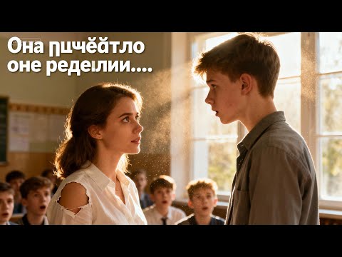 Видео: Сын директора порвал рубашку новой учительницы — она прошептала одно предложение, и он замер