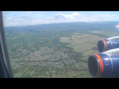 Видео: Взлёт самолёта Ил 96-300 RA-96010 Н. Карпеев с а/п Елизово