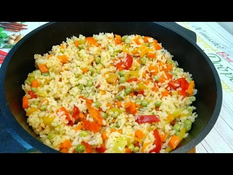 Видео: Ризотто с овощами | ИЛИ Как ВКУСНО приготовить РИС