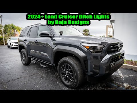Видео: 2025 4Runner Baja Designs установили фары Ditch