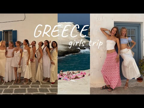 Видео: VLOG: Girls trip в Грецию, пресс-тур Blog University, самые красивые места на острове Милос