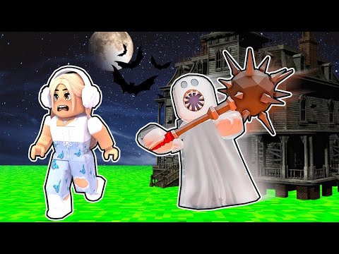 Видео: СТРАШНЫЙ ПРИЗРАК ОХОТИТСЯ НА НАС! ПОБЕГ ИЗ ПРОКЛЯТОГО ЗАМКА В ROBLOX
