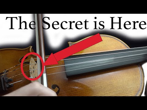 Видео: Лучший способ добиться чистого звука скрипки — вы никогда не догадаетесь