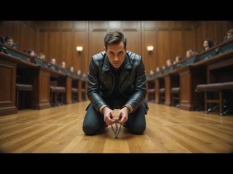 Видео: Полиция надела наручники на снайпера — и вдруг в зал суда вошёл четырёхзвёздный генерал, чтобы