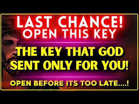 Видео: 🔑 БОГ ГОВОРИТ: «Открой это — это ключ к твоему прорыву!» ⏳ Последний шанс | Послание Бога сегодня