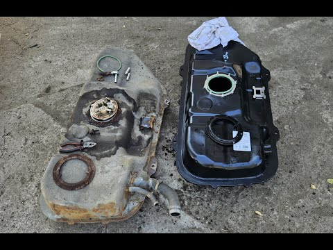 Видео: Киа с пробегом 750000 км. Замена топливного бака. Пластиковый бак Автопласт. Почему не NewBak?