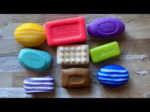 Видео: ASMR Soap cutting | Soap Carving|Резка мыла