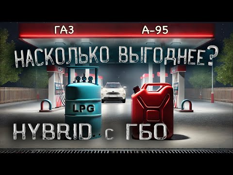 Видео: Газ или бензин: гибрид с ГБО насколько выгоднее? Когда окупится установка ГБО? Что экономнее?