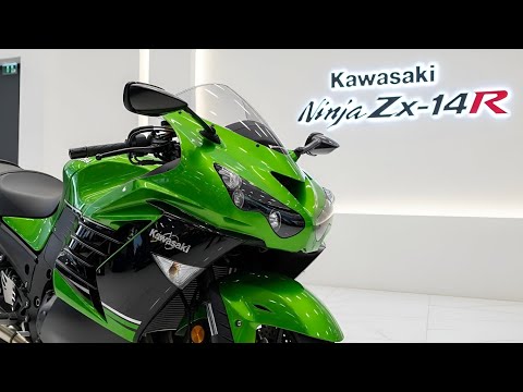 Видео: Kawasaki Ninja ZX-14R 2026 года — непревзойденная скоростная машина возвращается!