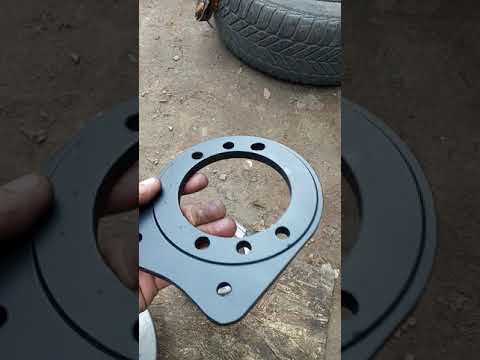 Видео: Дисковый тормоз на баркас б 1000
