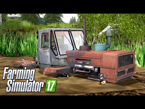 Видео: [РП] НАШЕЛ УТОПЛЕННЫЙ ТРАКТОР ИЗ СССР В БОЛОТЕ! FARMING SIMULATOR-17