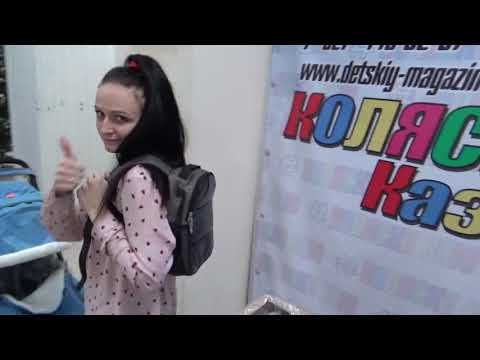 Видео: Санки коляска Galaxy модель Glory Gloss видео обзор