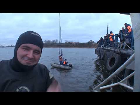 Видео: Танк КВ-1, Невский пятачок . Нева, поиск и подъём.