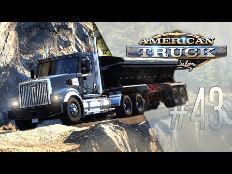 Видео: САМАЯ ОПАСНАЯ ДОРОГА В ATS + Tobii Eye Tracker 5 — American Truck Simulator (1.50.0.92s) [#43]