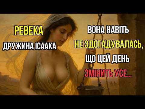 Видео: Ревека: Жінка, Яку Сам Бог Обрав для Ісаака!