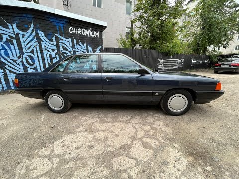 Видео: AUDI 100, С-3, 44 кузов, ЖИВАЯ ЛЕГЕНДА!!! Шикарное состояние!!!