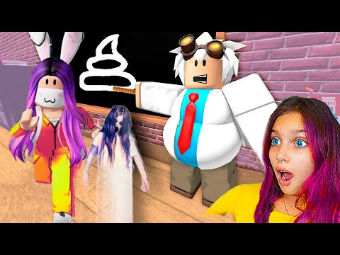 Видео: ПОБЕГ С НОВОЙ ШКОЛЫ 😱 ПРИЗРАК РОЙ УЧИТЕЛЬ в Роблокс ROBLOX