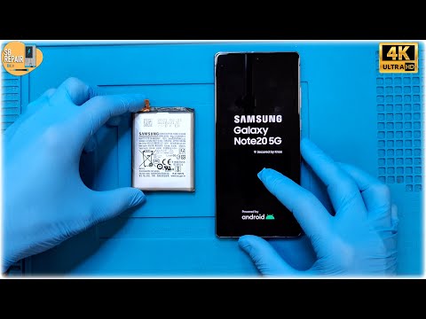 Видео: Замена батареи Samsung Galaxy Note 20 #ремонт #samsung #note20