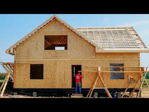 Видео: Как построить 3 ДОМА за сезон — Весь процесс строительства