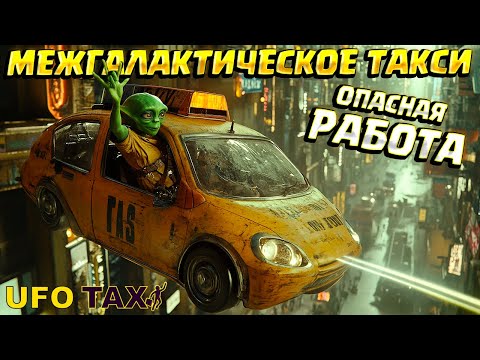 Видео: РАБОТАЮ В ИНОПЛАНЕТНОМ ТАКСИ ( UFO Taxi )