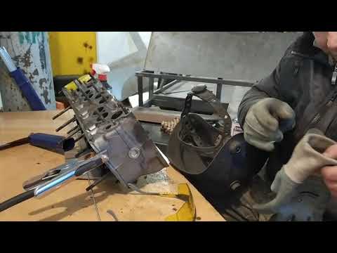 Видео: Edon pulse tig 315 ac/dc , сварка ГБЦ ВАЗ.