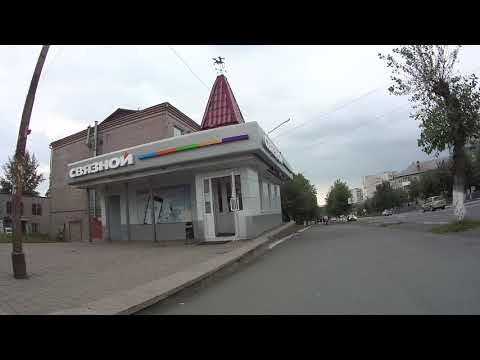 Видео: Велопрогулка по городу Качканар. 4K
