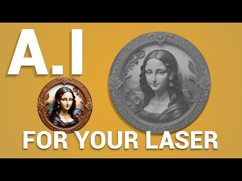 Видео: Как создать ИИ-изображения для лазерной гравировки!