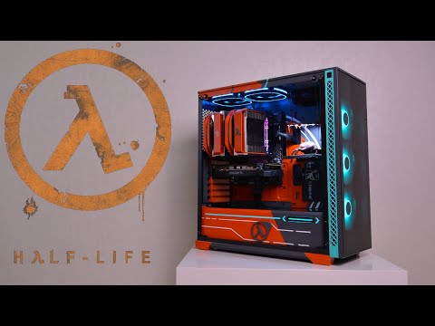 Видео: Корпус в стиле Half-Life [ Кастом DeepCool  Matrexx 70 ]