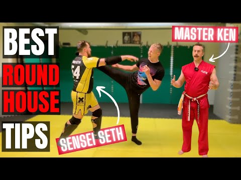 Видео: Советы по круговым ударам ногой с мастером Кеном и сэнсэем Сетом