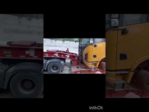 Видео: разгрузка карьерного самосвала Sany skt 105s автокраном SANY stc 300 t5