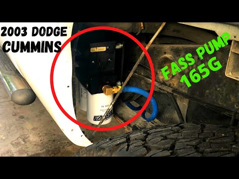 Видео: Установка Fass Titanium Series 165G на Cummins Diesel