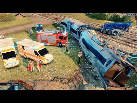 Видео: Emergency 20 (2018) — Train Crash! Геймплей 4K